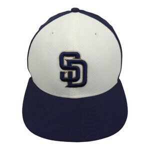 San Diego Padres New Era 59Fifty Fitted 7 Mesh Type Baseball Cap MLB Hat